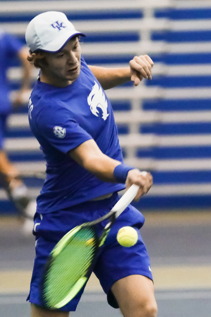 Fabian Penzkofer. 

Kentucky men's tennis hosts Kennesaw State this Sunday afternoon.

Photo by Eddie Justice | UK Athletics