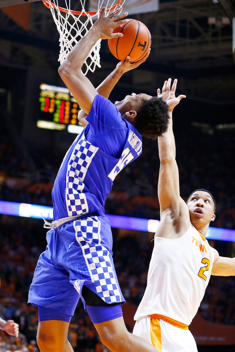 PJ Washington.

The University of Kentucky men's basketball team falls to Tennessee 76-65 on Saturday, January 6, 2018, at Thompson-Boling Arena in Knoxville, TN.

Photo by Chet White | UK Athletics