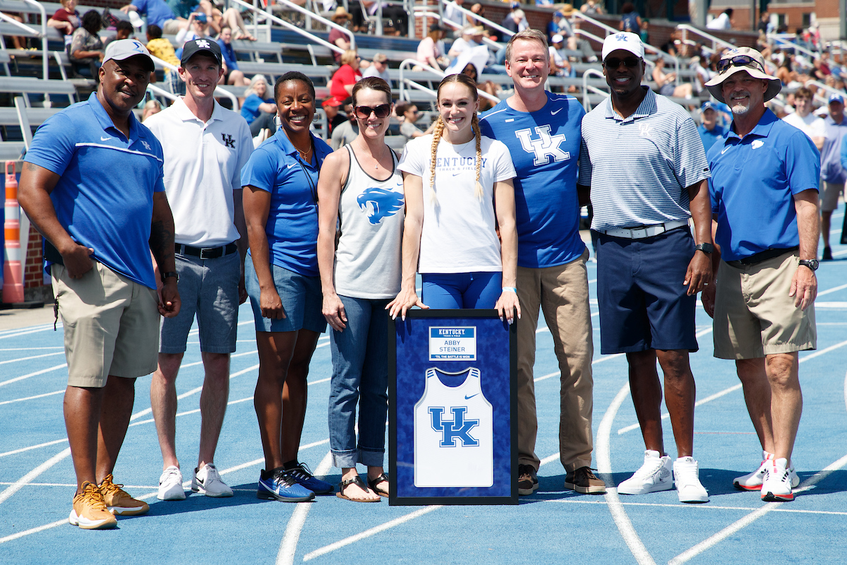 Abby Steiner.

Day two of the Kentucky Invitational. Senior Day.

Elliott Hess | UK Athletics