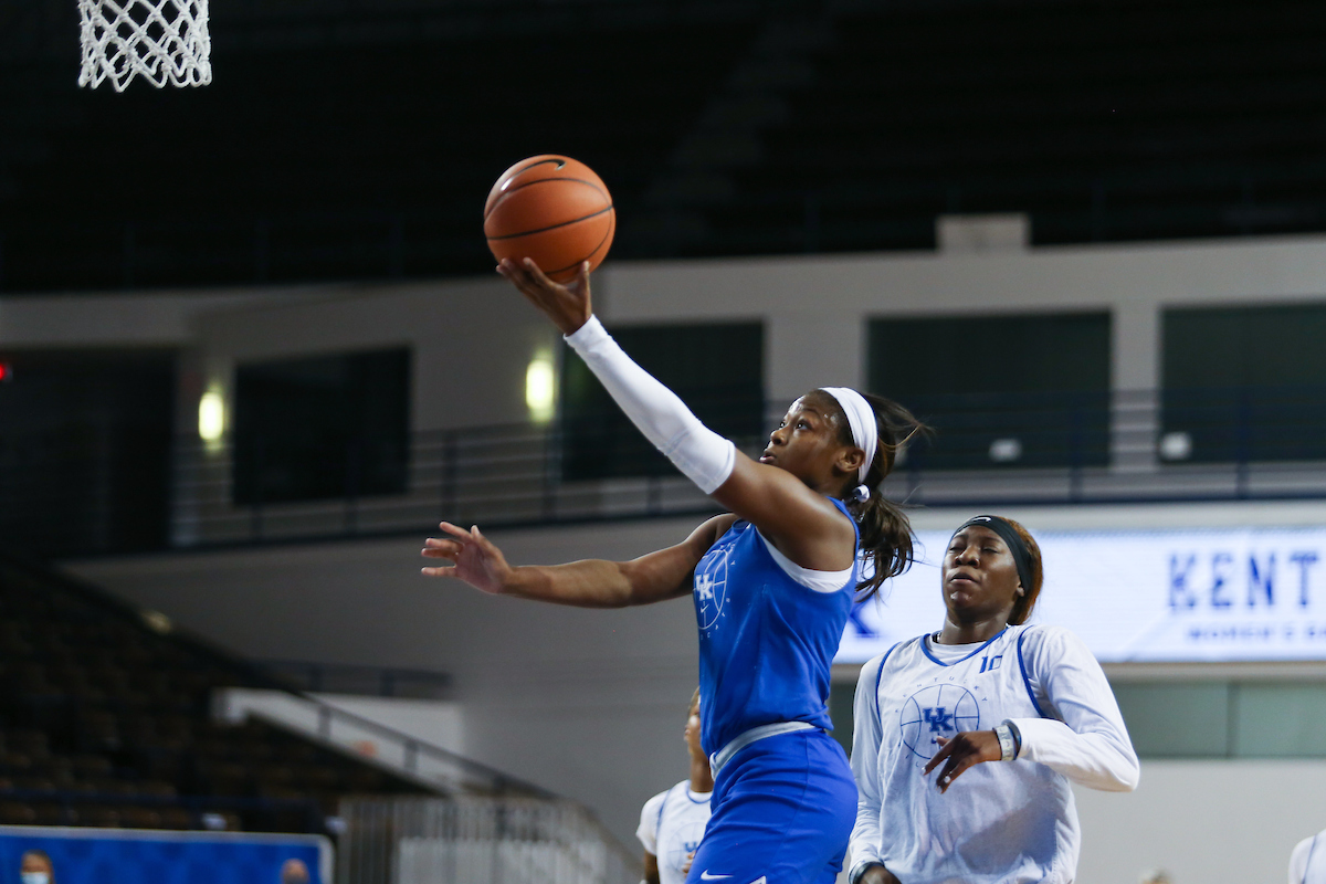 Erin Toller.

Women’s basketball Scrimmage.

Photo by Hannah Phillips | UK Athletics