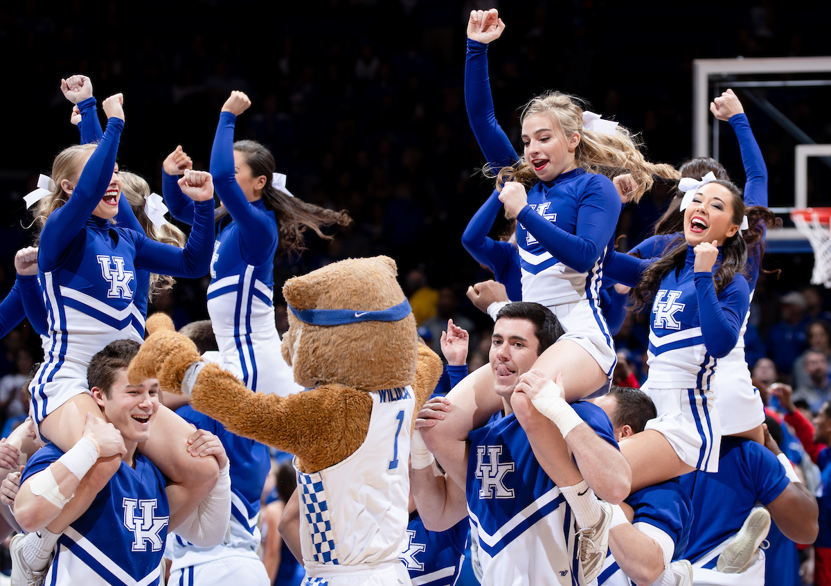Cheerleaders.

Kentucky beat Tennessee State, 77-62.


Photo by Elliott Hess | UK Athletics