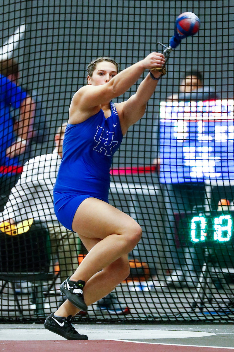 Molly Leppelmeier.

Day two of the 2019 SEC Indoor Track and Field Championships.

Photo by Chet White | UK Athletics