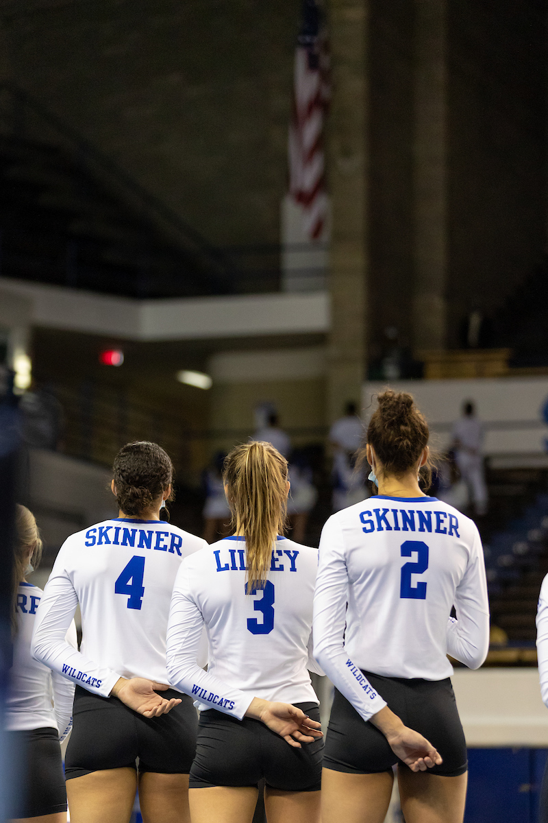 Avery Skinner. Madison Lilley. Madi Skinner.

Kentucky sweeps LSU 3 - 0

Photo by Grant Lee | UK Athletics