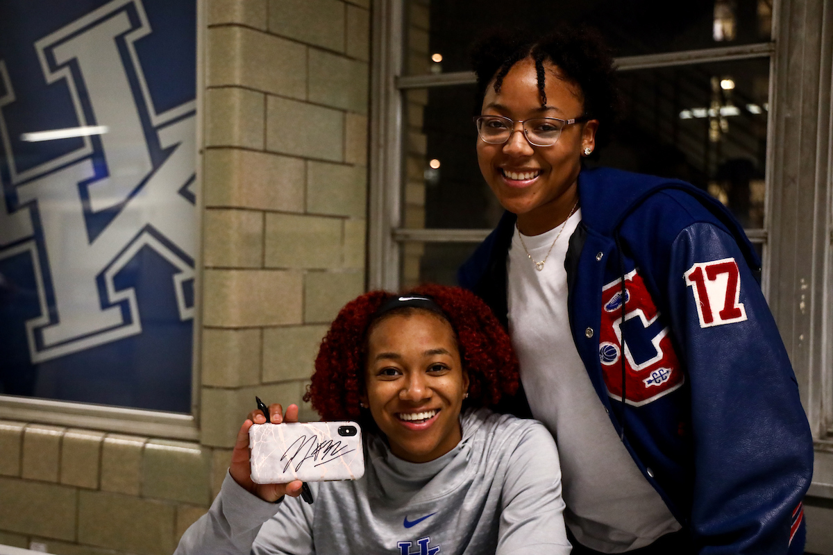 Jaida Roper. 

Kentucky beat Georgia 88-77.

Photo by Eddie Justice | UK Athletics