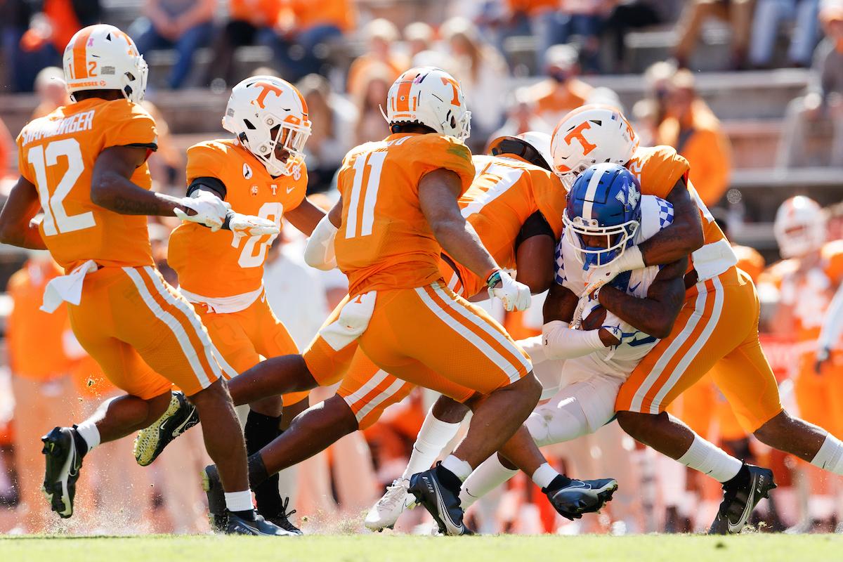 ALLEN DAILEY JR.

Kentucky beats Tennessee, 34-7.

Photo by Elliott Hess | UK Athletics