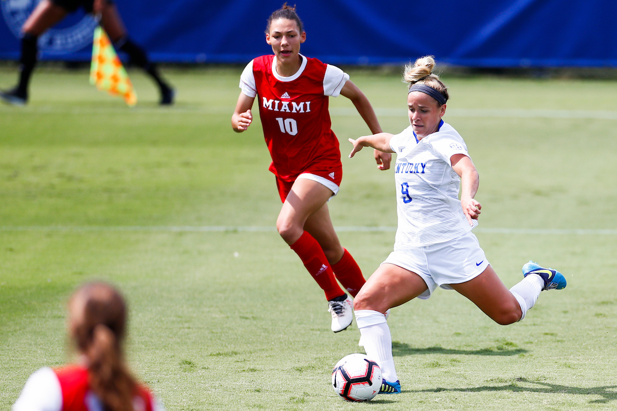 Marissa Bosco.

UK beat Miami (OH) 3-0 on Senior Day.

Photo by Chet White | UK Athletics