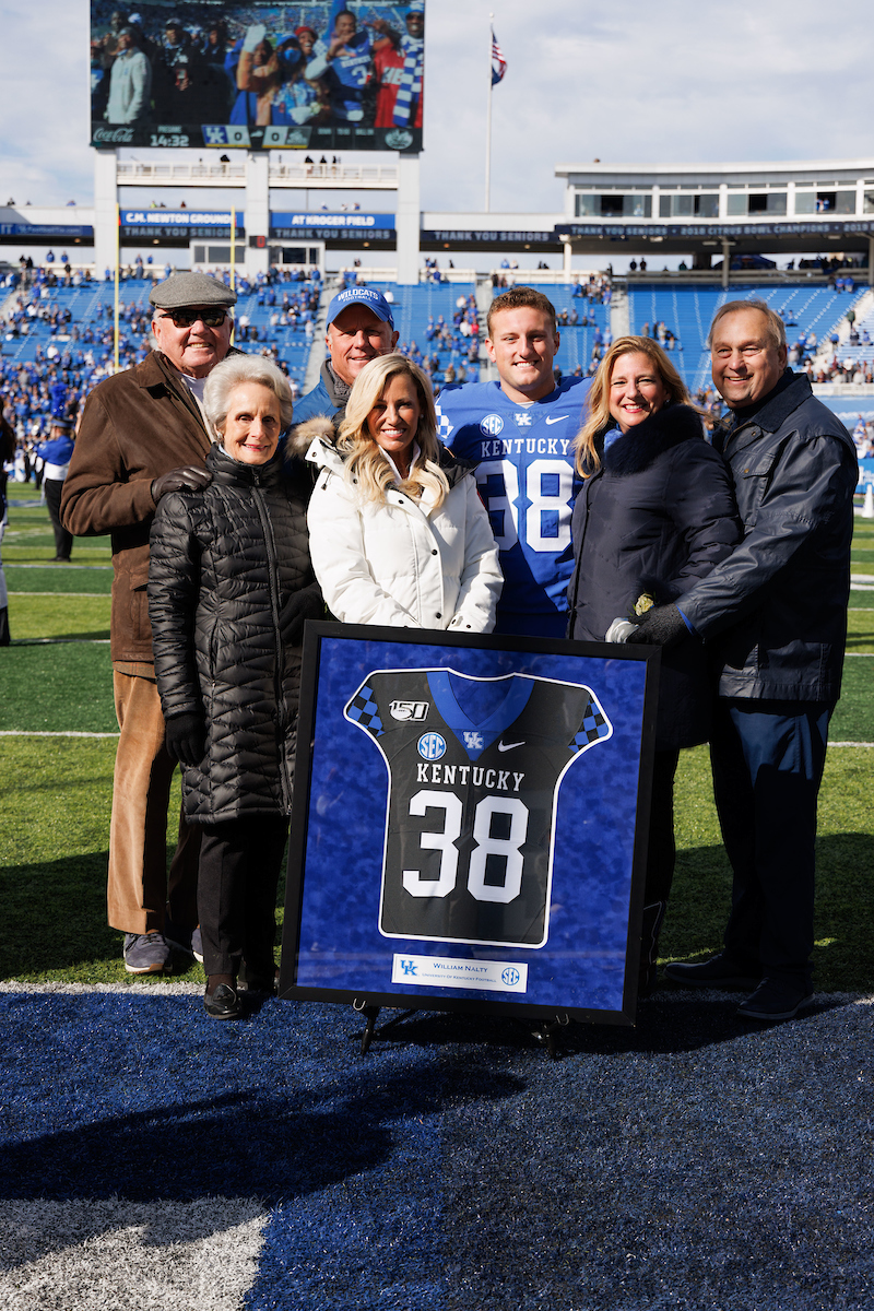 William Nalty.

Kentucky beat New Mexico State 56-16.

Photo by Elliott Hess | UK Athletics