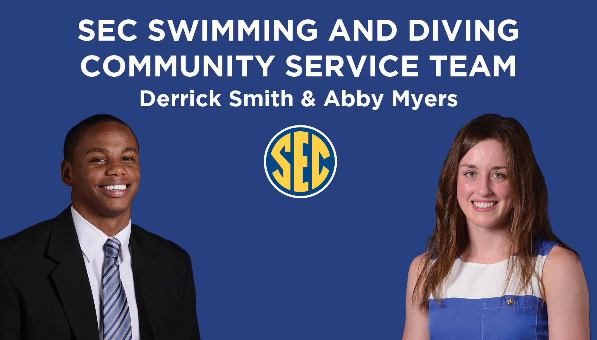 Myers, Smith Named to SEC Community Service Team