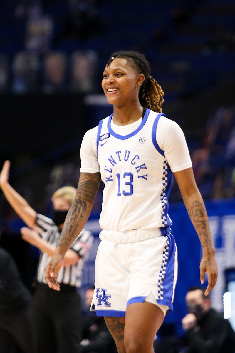 Jazmine Massengill.

Kentucky beats Alabama 81-68.

Photo by Hannah Phillips | UK Athletics
