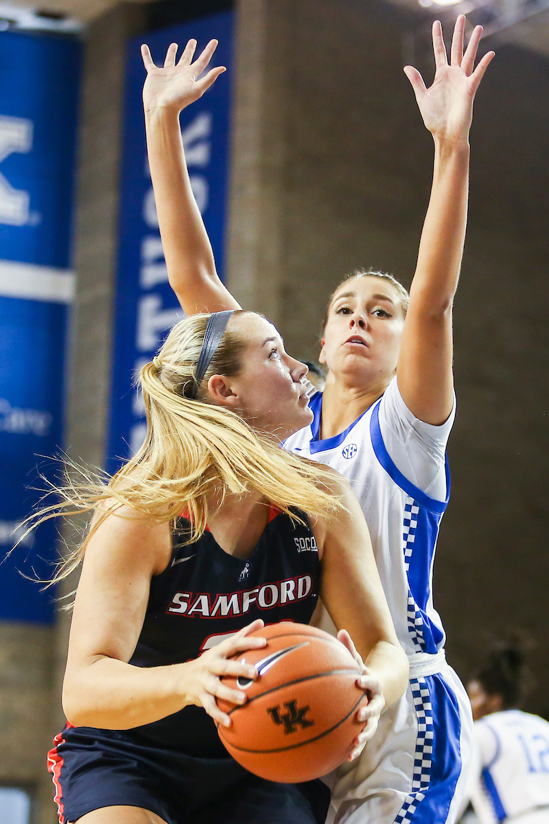 Blair Green.

Kentucky beats Samford 79-49.

Photo by Hannah Phillips | UK Athletics