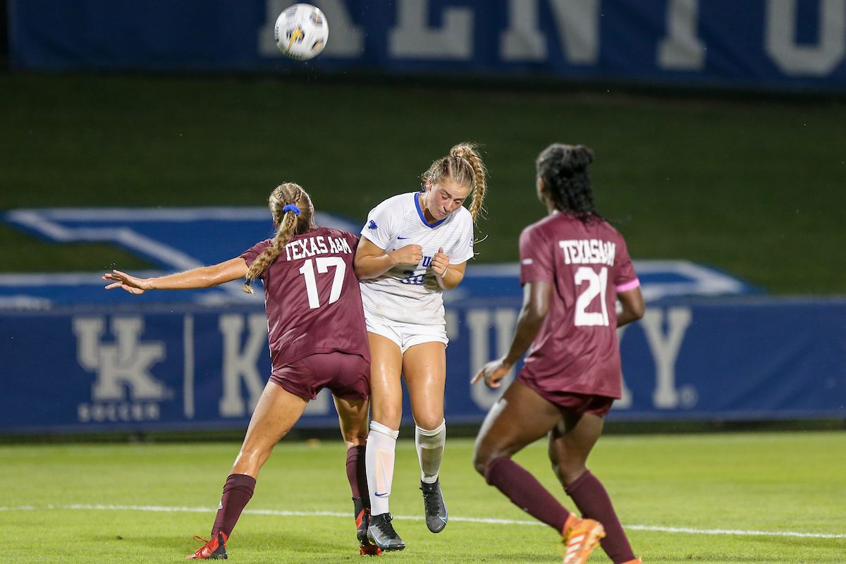 Jordyn Rhodes.

Kentucky loses to Texas A&M 3 - 0.

Photo by Sarah Caputi | UK Athletics