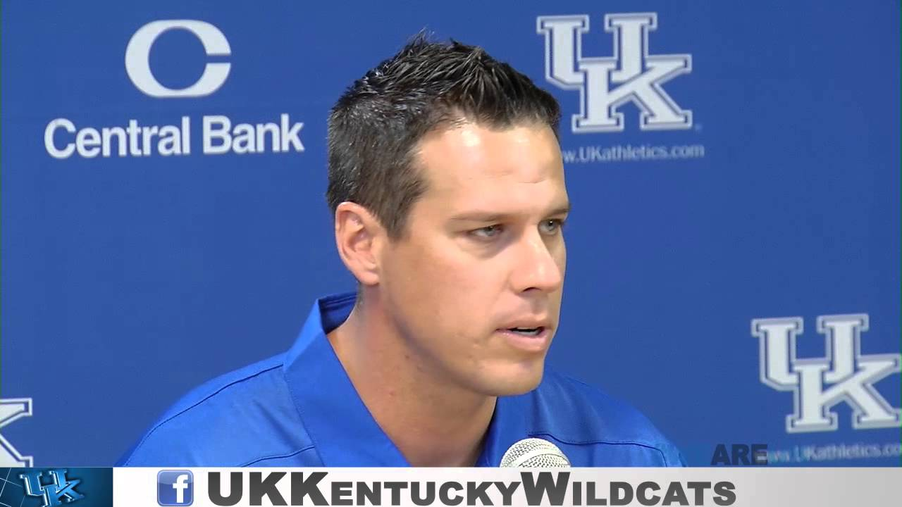 Kentucky Wildcats TV Coach Eliot Football Media Days Press Conference