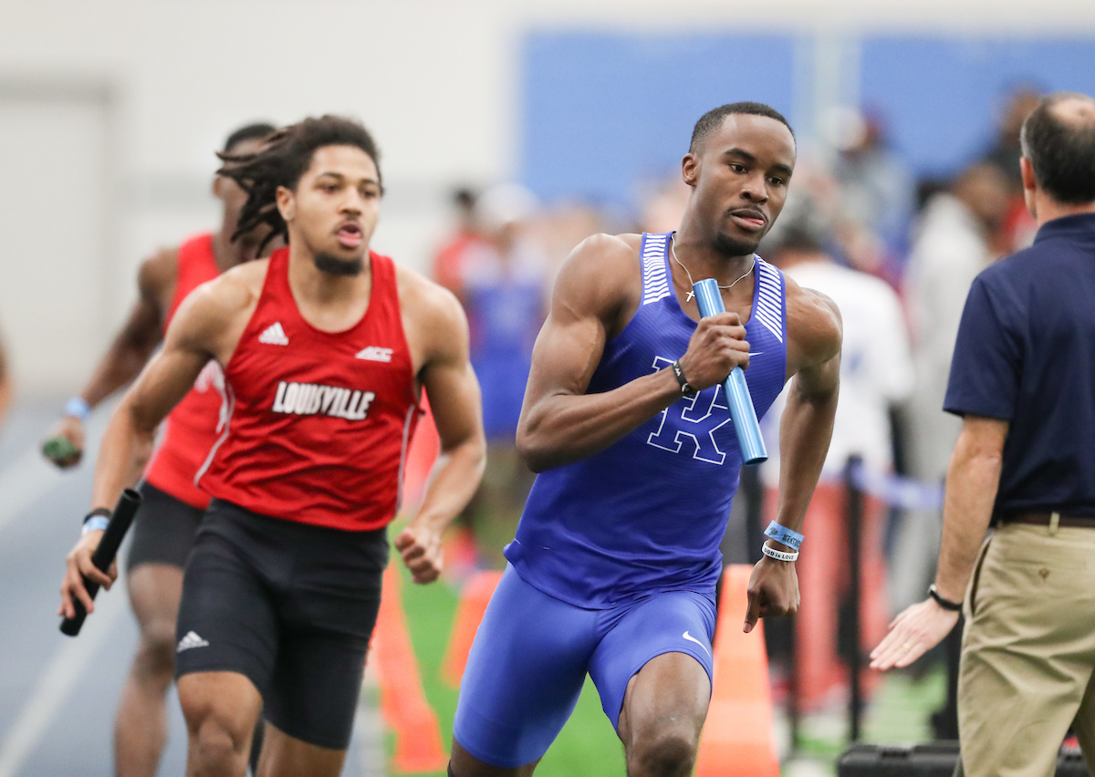 Fred.

The University of Kentucky Track and Field Team hosts the Kentucky Invitational on Saturday, January 13, 2018 at Nutter Field House. 

Photo by Elliott Hess | UK Athletics