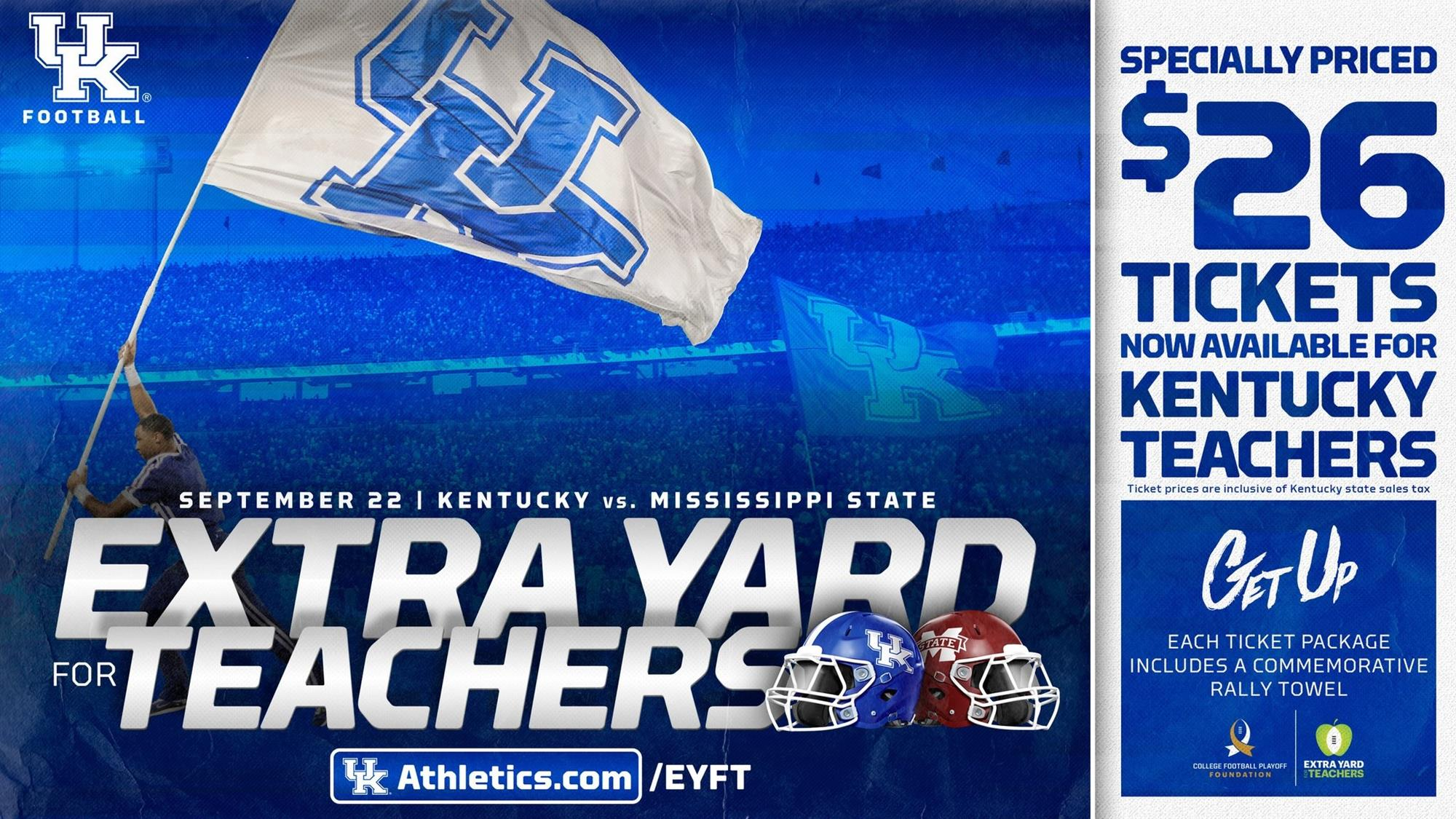 Teacher Appreciation Day at Kroger Field on Saturday