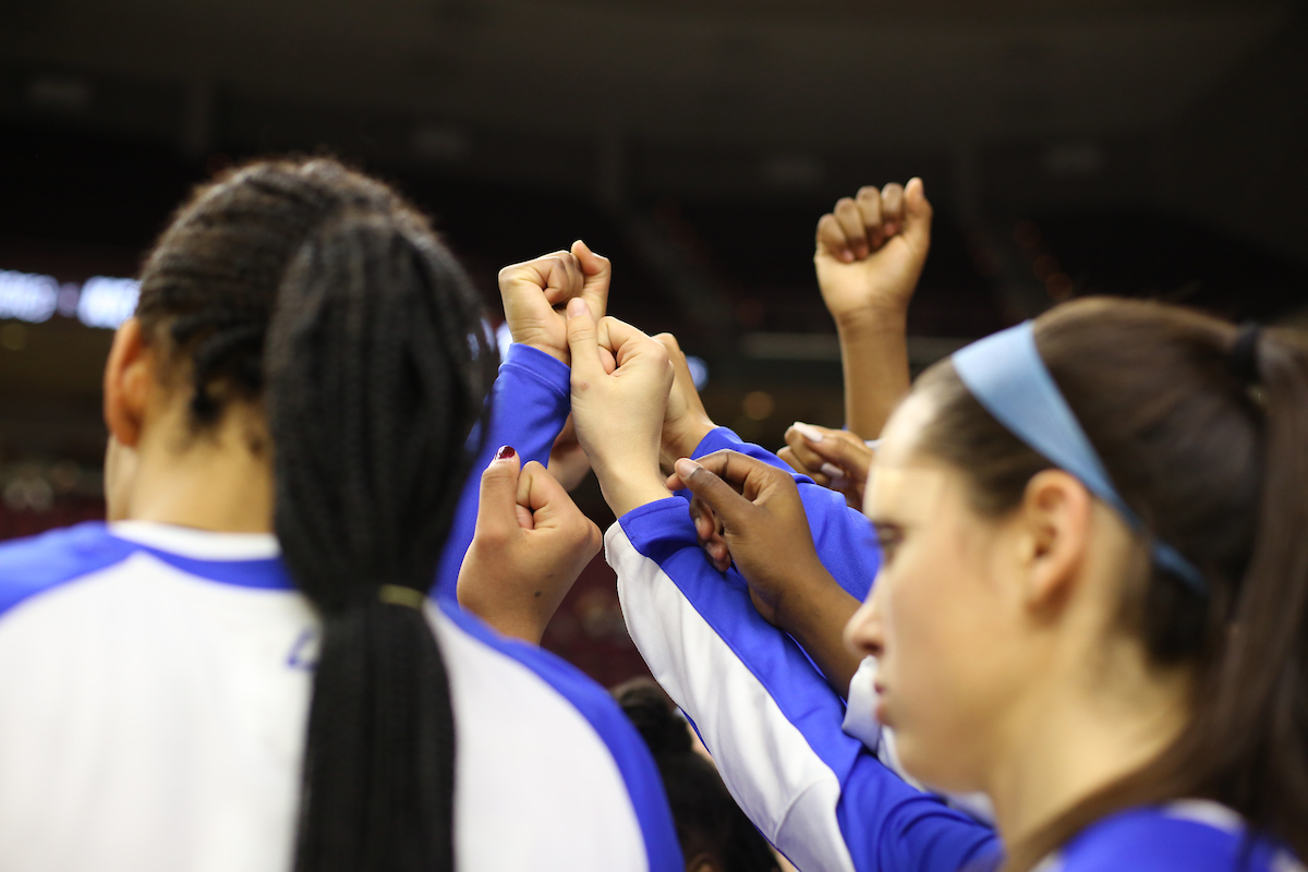 The University of Kentucky women's basketball team falls to Texas A&M on January 4, 2018 at Reed Arena. 

Photo by Britney Howard | UK Athletics