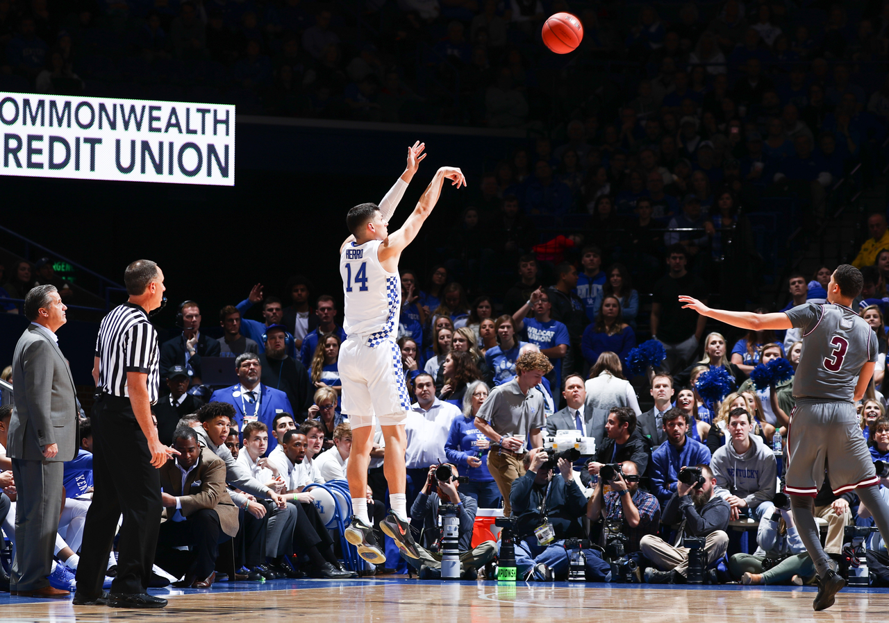 Tyler Herro

Men's basketball beat SIU 71-59.

Photo by Chet White | UK Athletics