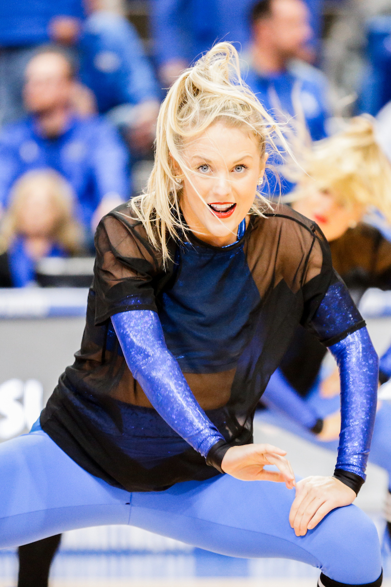 Dance team.


The UK men's basketball team beat Kansas 71-63 at Rupp Arena on Saturday, January 26, 2019.

Photo by Isaac Janssen | UK Athletics