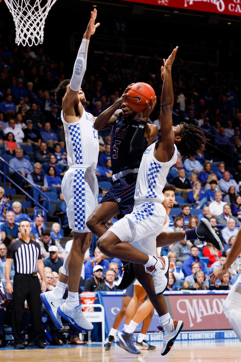 EJ Montgomery. Tyrese Maxey.

Kentucky beat Fairleigh Dickinson 83-52.


Photo by Elliott Hess | UK Athletics