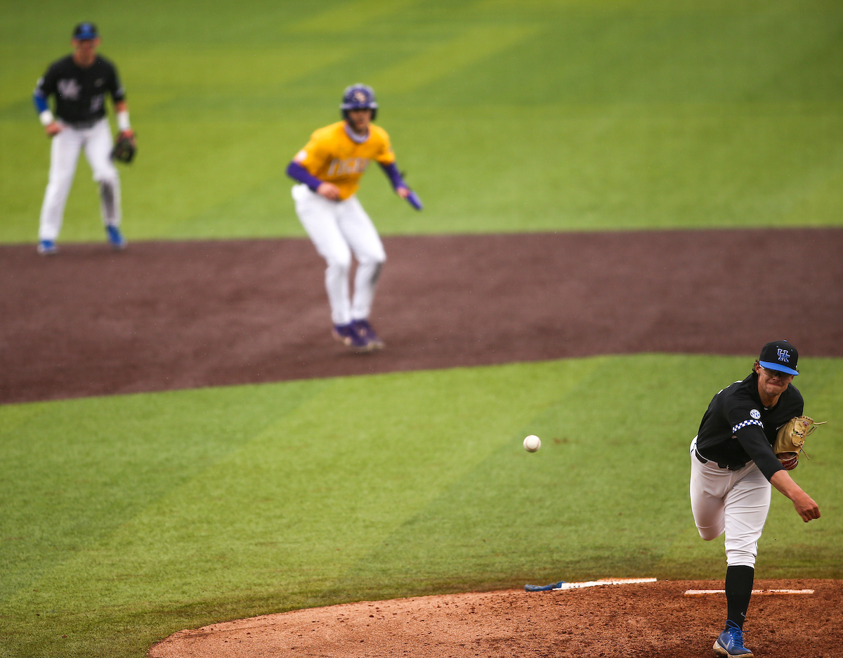 Austin Strickland.

Kentucky beats LSU, 13-4.

Photo by Grace Bradley | UK Athletics