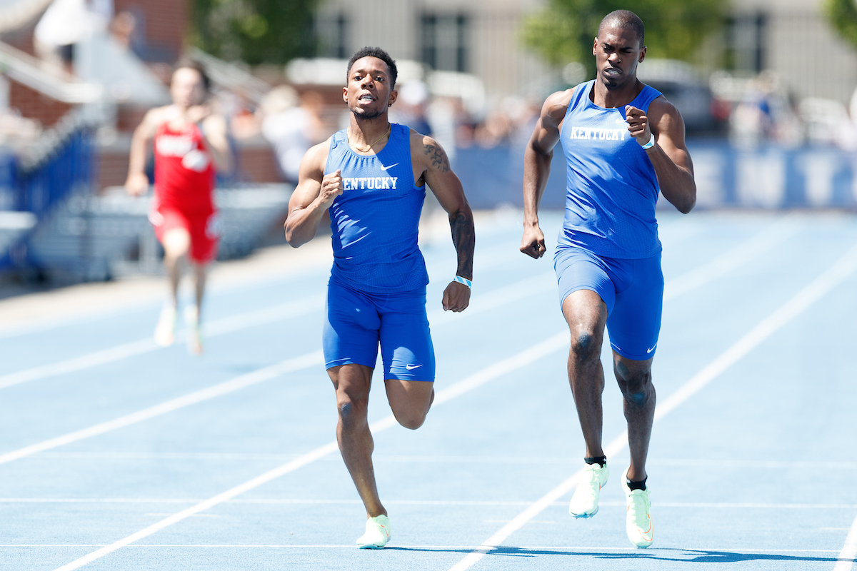 Dwight St. Hillaire. Kennedy Lightner.

Day two of the Kentucky Invitational.

Elliott Hess | UK Athletics