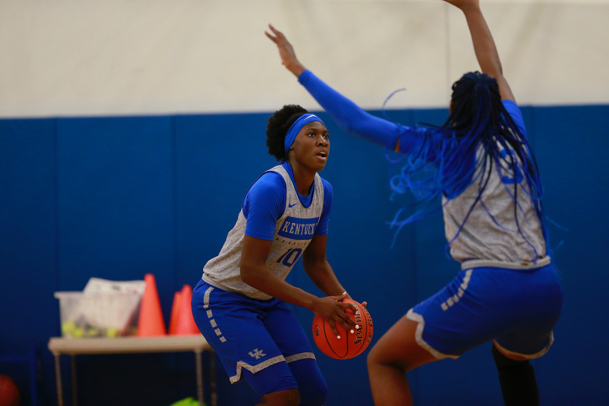 Rhyne Howard.

2019 Media Day

Photo by Noah J. Richter | UK Athletics