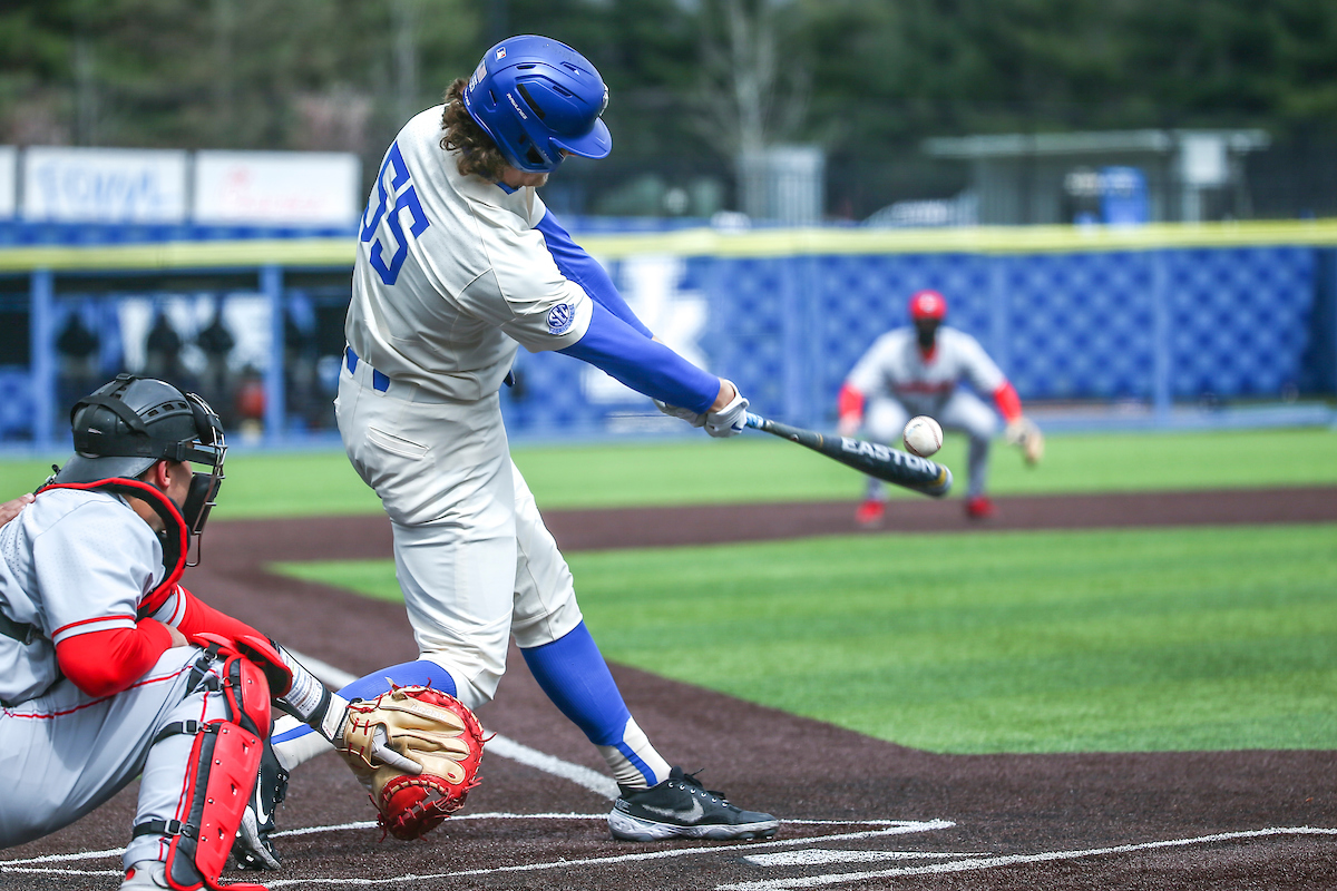 Adam Fogel.

Kentucky beats Georgia 10-8.

Photo by Sarah Caputi | UK Athletics