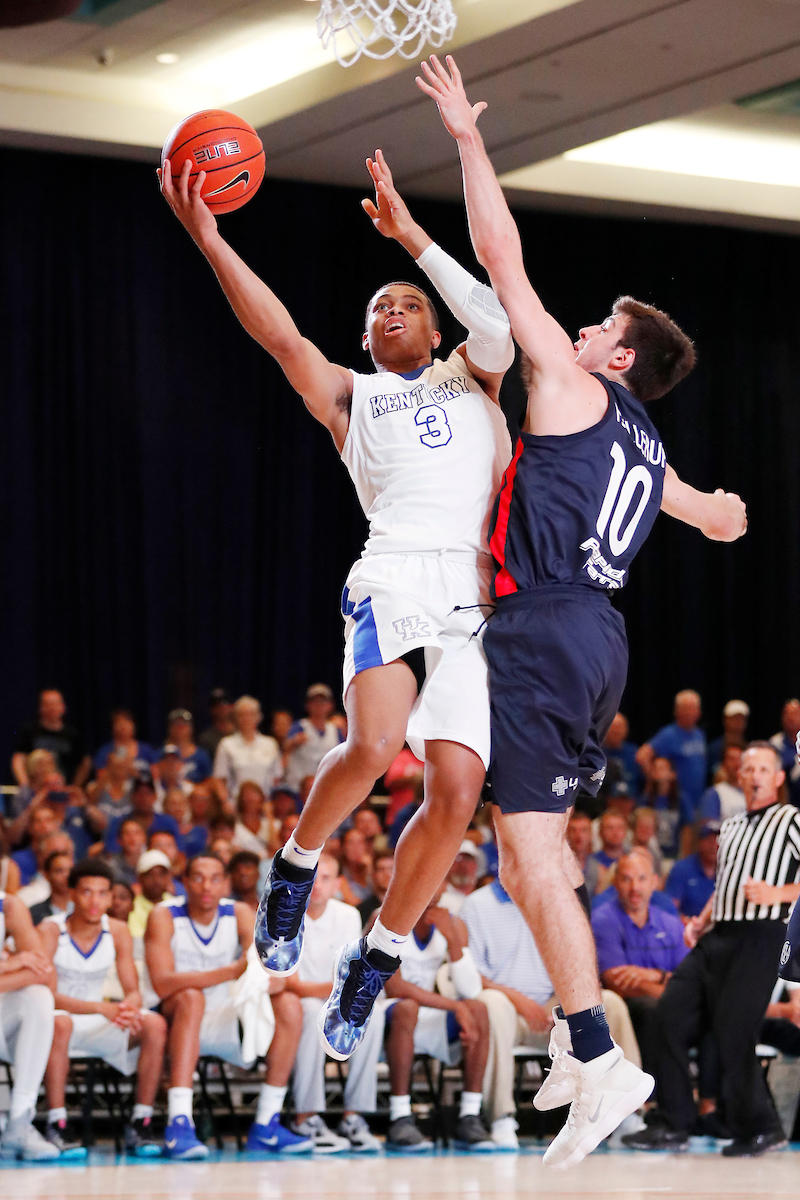 Keldon Johnson.

The University of Kentucky men's basketball team beat San Lorenzo de Almagro 91-68 at the Atlantis Imperial Arena in Paradise Island, Bahamas, on Thursday, August 9, 2018.

Photo by Chet White | UK Athletics