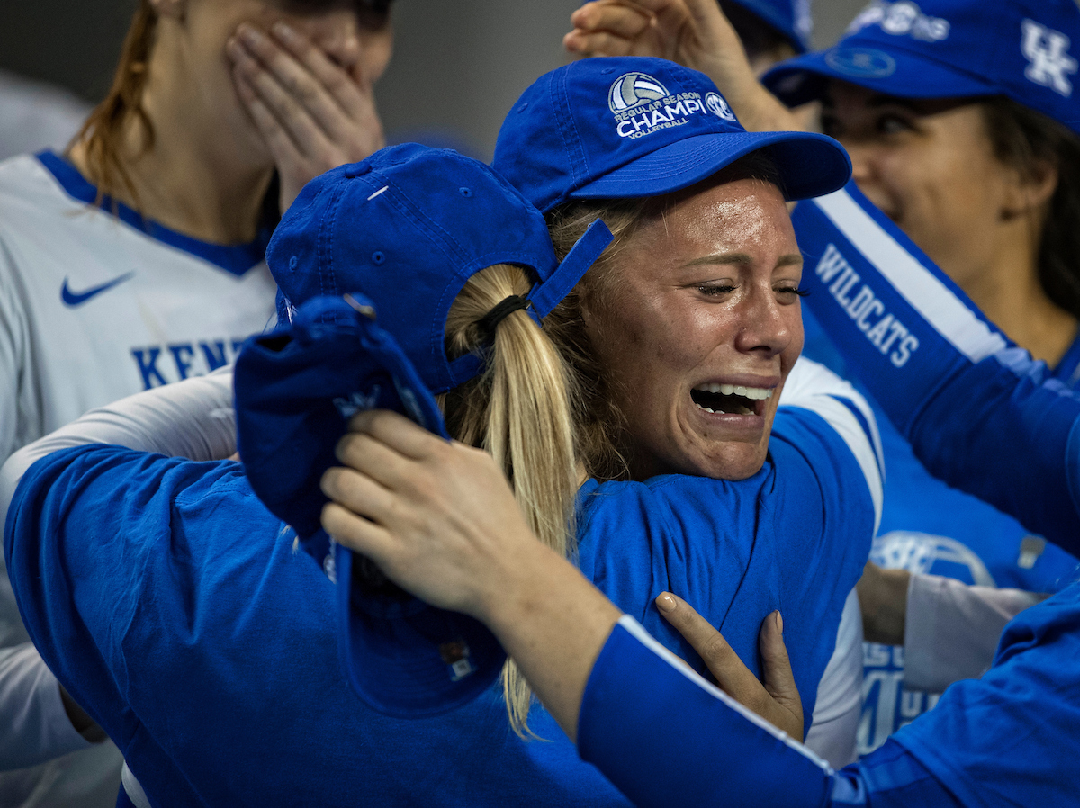 as Kentucky defeated  Auburn 3-0 on November 24, 2018.  Photo by Mark Cornelison | UKphoto