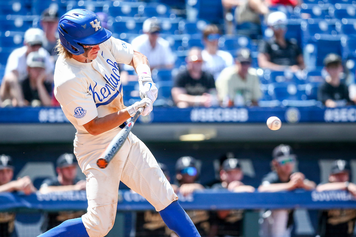 John Thrasher.

Kentucky beats Vanderbilt 10-2.

Photo by Sarah Caputi | UK Athletics
