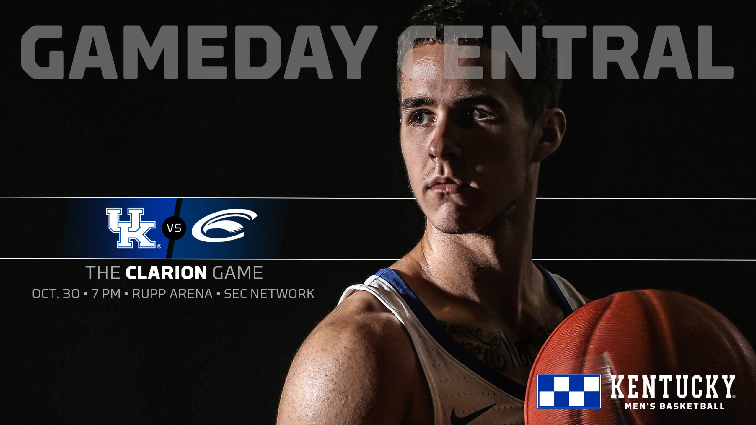 Kentucky Hosts Clarion in Exhibition Opener