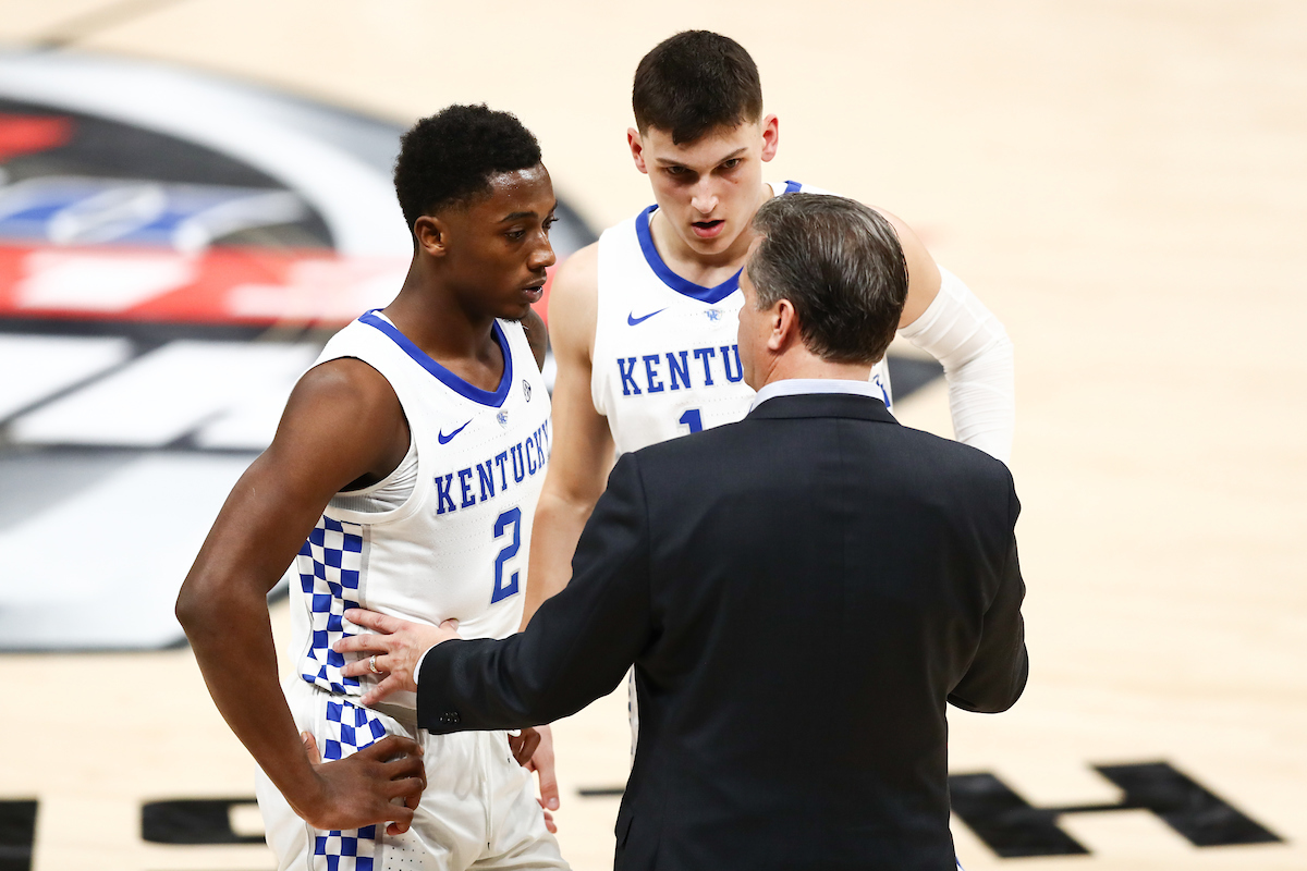 Ashton Hagans. Tyler Herro.

Men's basketball falls to Duke 118-84.


Photo by Elliott Hess | UK Athletics