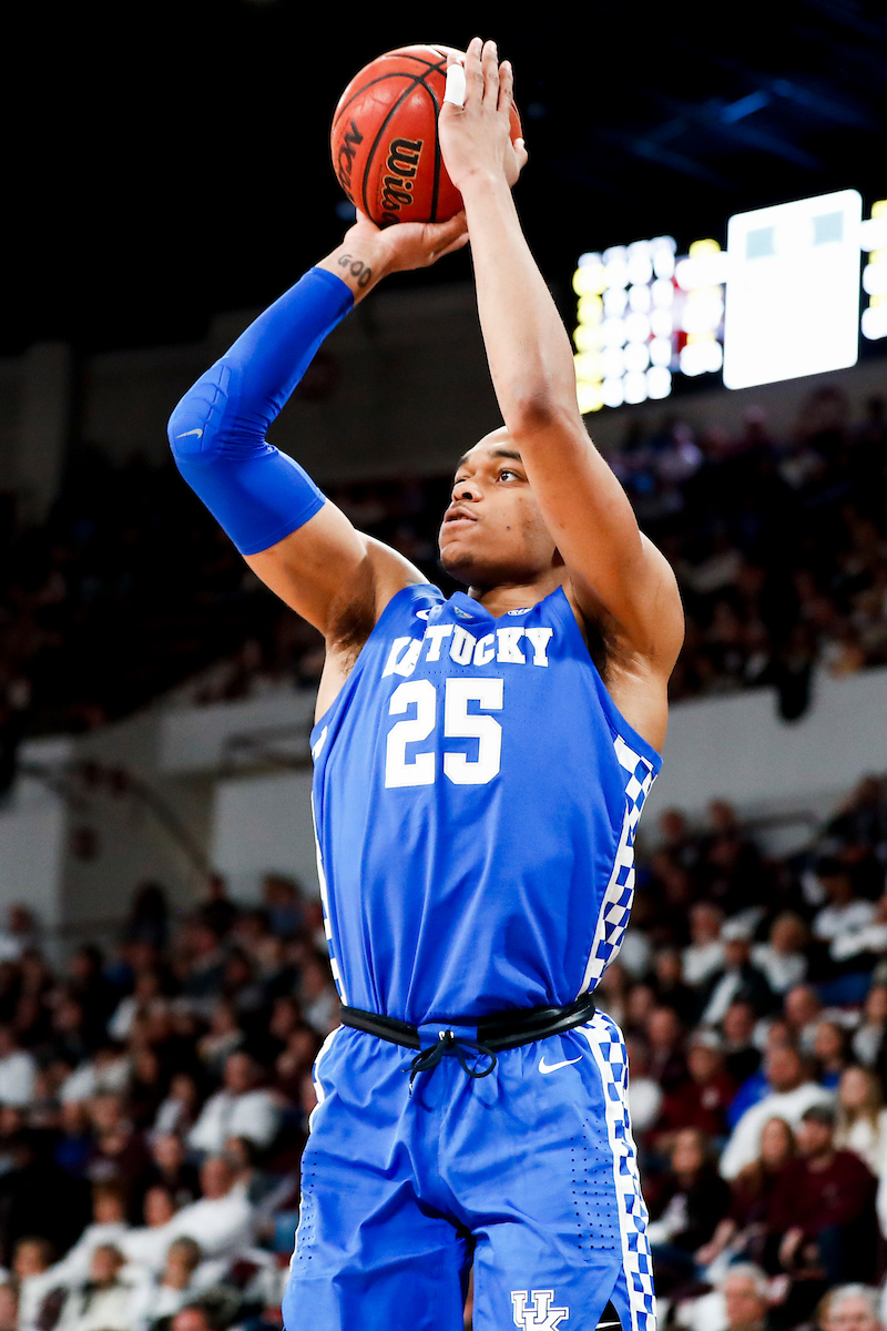 PJ Washington.

Kentucky beat Mississippi State 71-67 at Humphrey Coliseum in Starkville, MS.

Photo by Chet White | UK Athletics