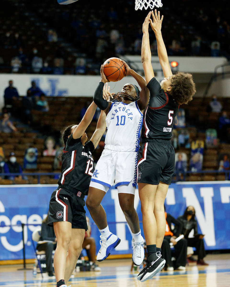 Rhyne Howard.

Kentucky falls to South Carolina 75-70.

Photo by Elliott Hess | UK Athletics