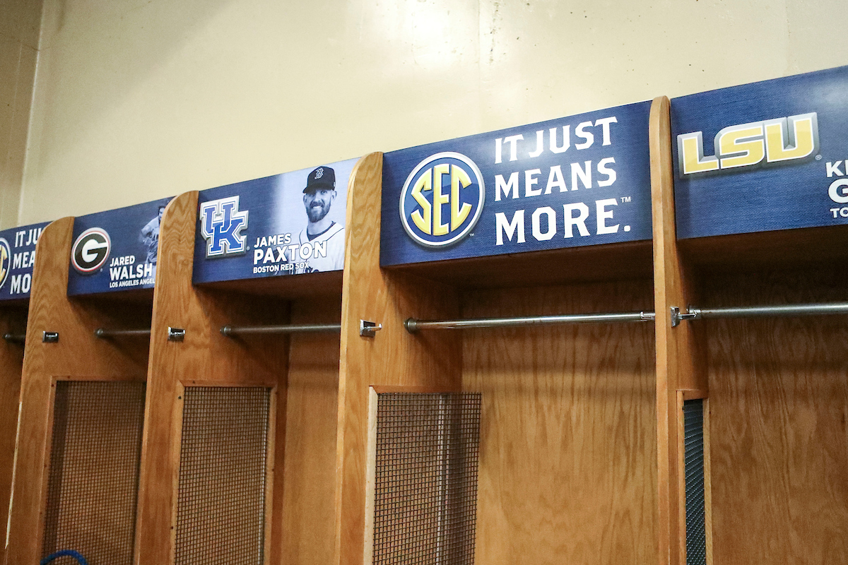 Kentucky Baseball Practice at the 2022 SEC Tournament.

Photo by Sarah Caputi | UK Athletics