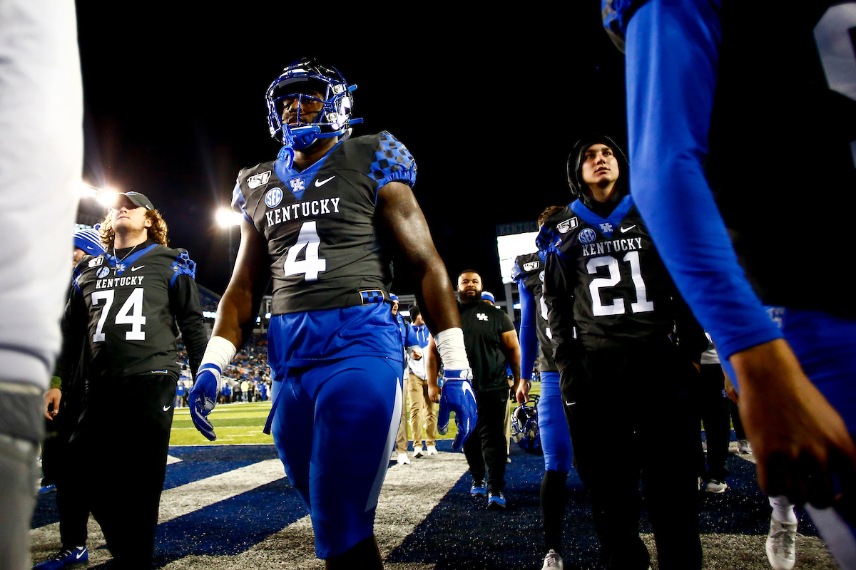 Josh Paschal. 

Kentucky falls to Tennessee 17-13. 

Photo by Eddie Justice | UK Athletics