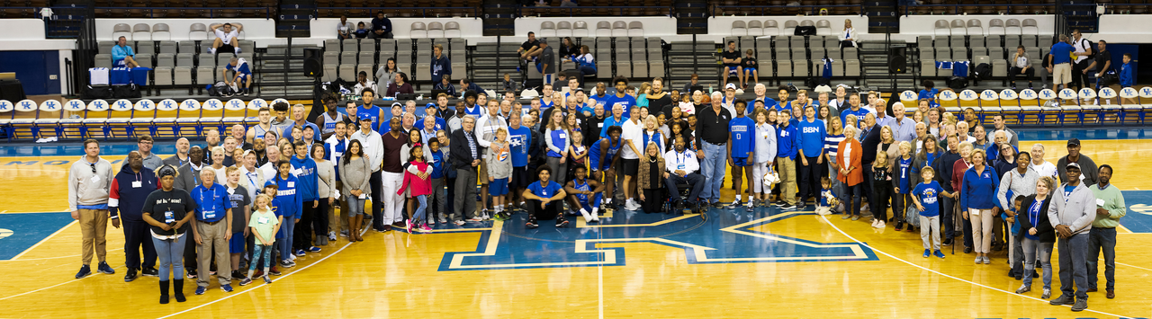 Men's Basketball Reunion Weekend.  Photo by Mark Mahan