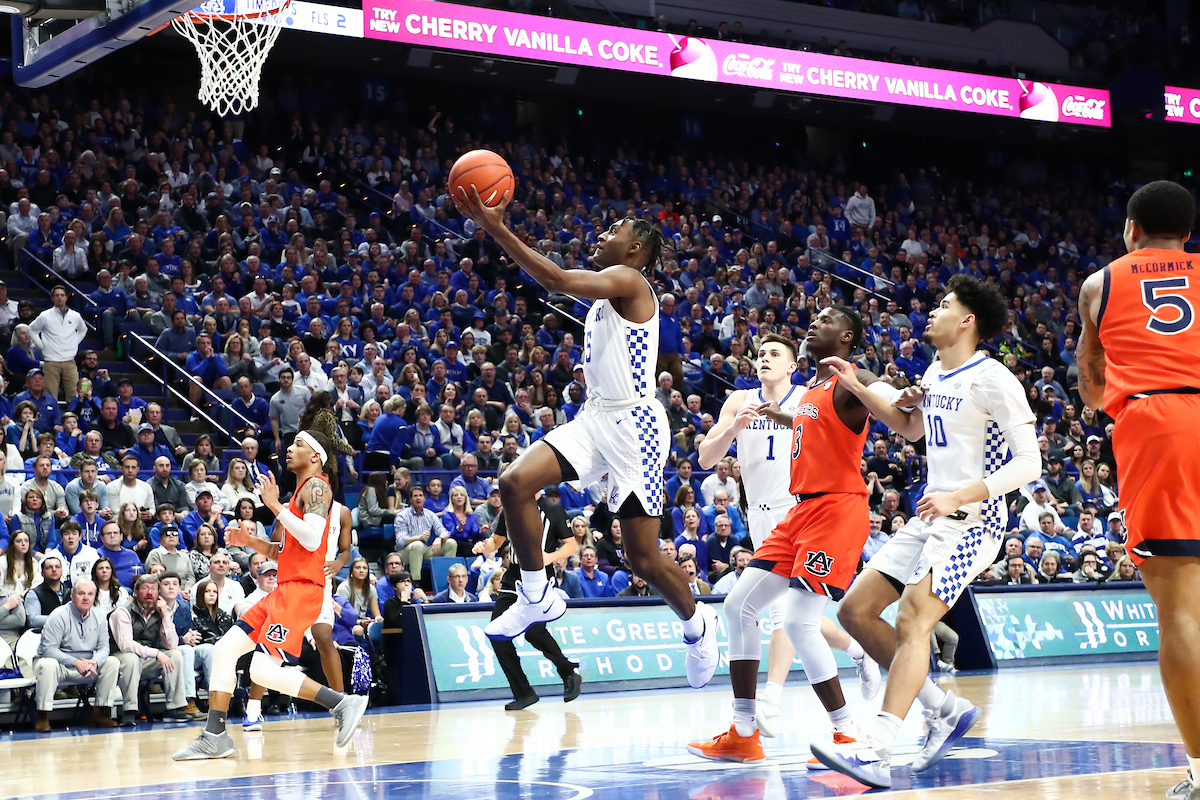 Immanuel Quickley.

UK beat Auburn 73-66.

Photo by Elliott Hess | UK Athletics
