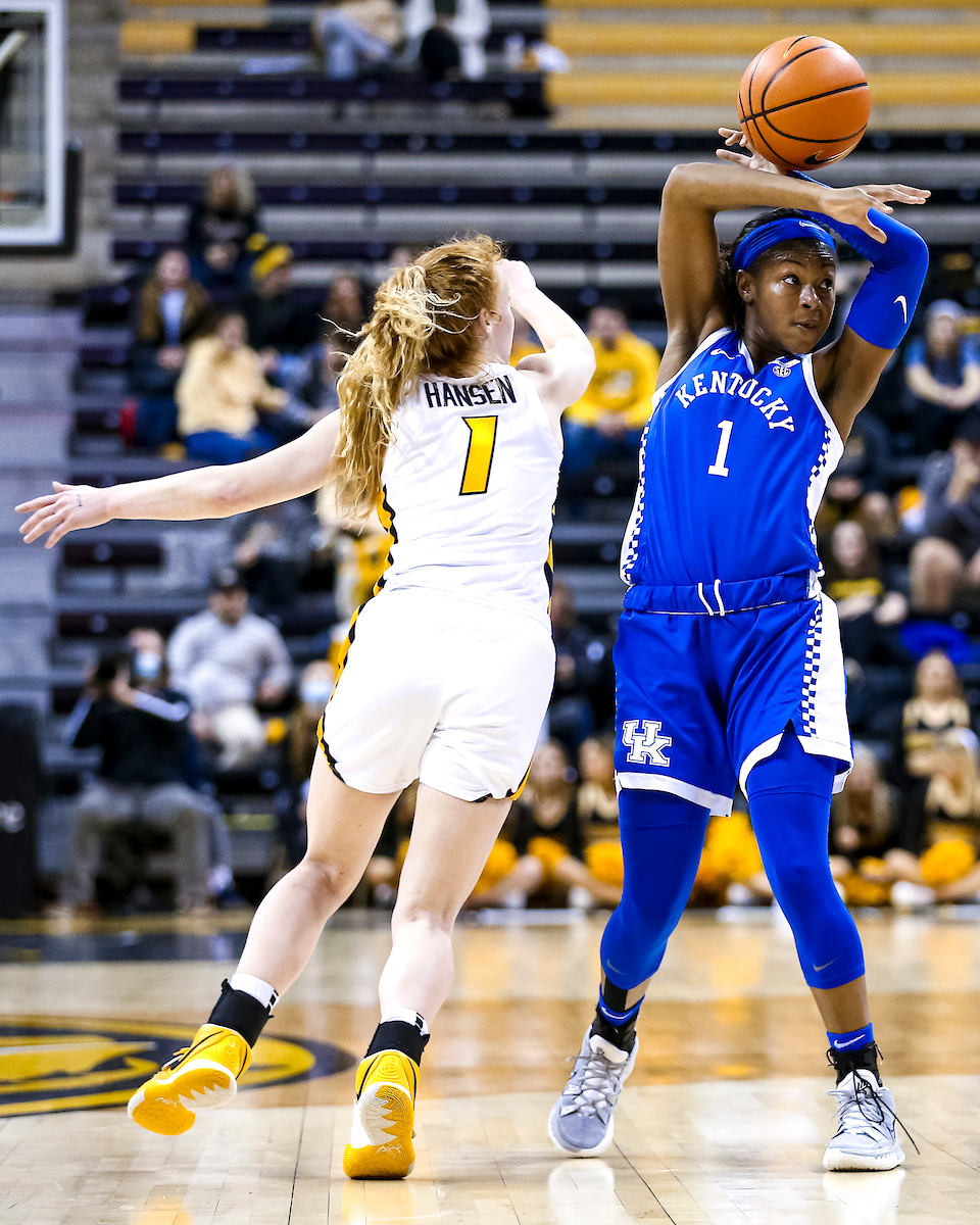Robyn Benton.

Kentucky defeats Missouri 78-63.

Photo by Eddie Justice | UK Athletics