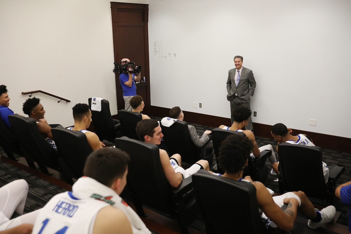John Calipari.

Kentucky beat Tennessee 86-69..

Photo by Quinn Foster | UK Athletics