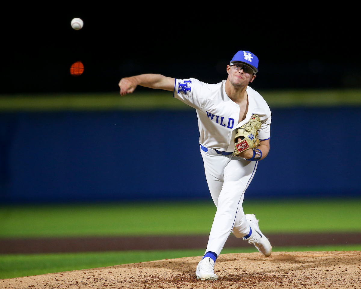 Austin Strickland.

Kentucky beats Morehead 7-5.

Photo by Grace Bradley | UK Athletics