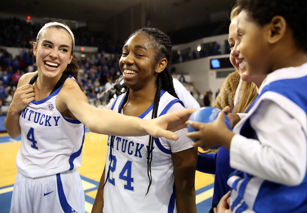 Maci Morris

The UK Women's Basketball team beat LSU on Senior Day on Sunday, February 24, 2019.

Photo by Britney Howard | UK Athletics