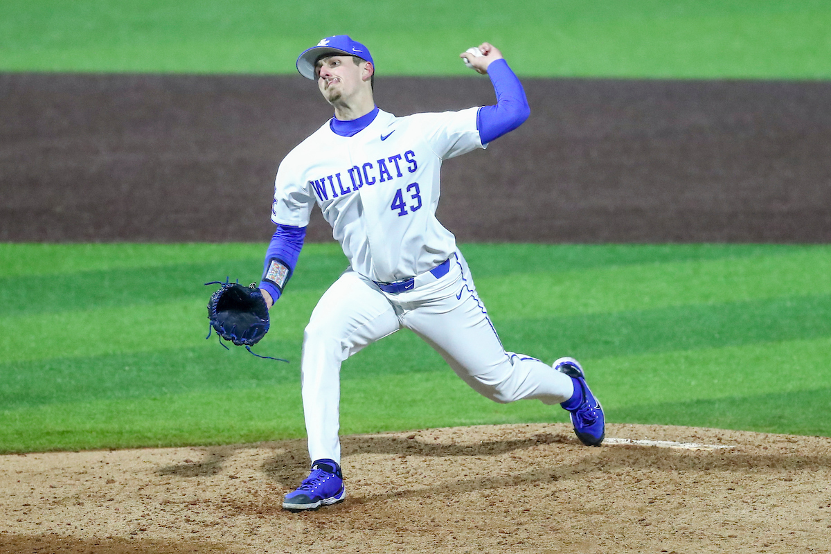 Jackson Nove.

Kentucky defeats Western Michigan 14-3.

Photo by Sarah Caputi | UK Athletics