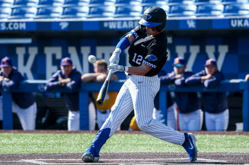 Chase Estep.

Kentucky defeats Lipscomb 14 - 4.

Photo by Sarah Caputi | UK Athletics