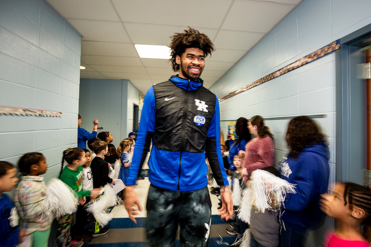 Nick Richards and Immanuel Quickley. #PickNickAndQuick. 

Photo by Chet White | UK Athletics