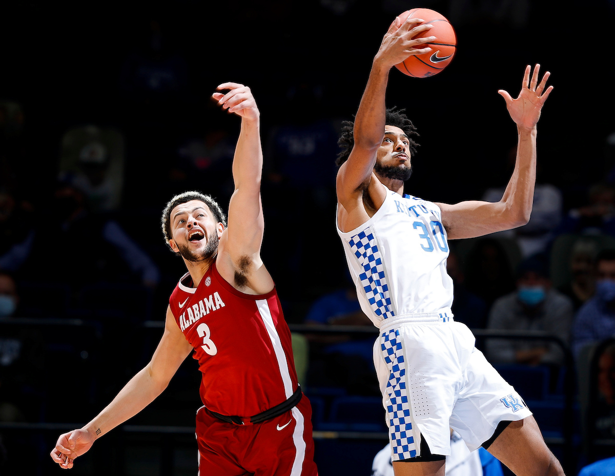 Olivier Sarr.

Kentucky loses to Alabama, 85-65.

Photo by Chet White | UK Athletics