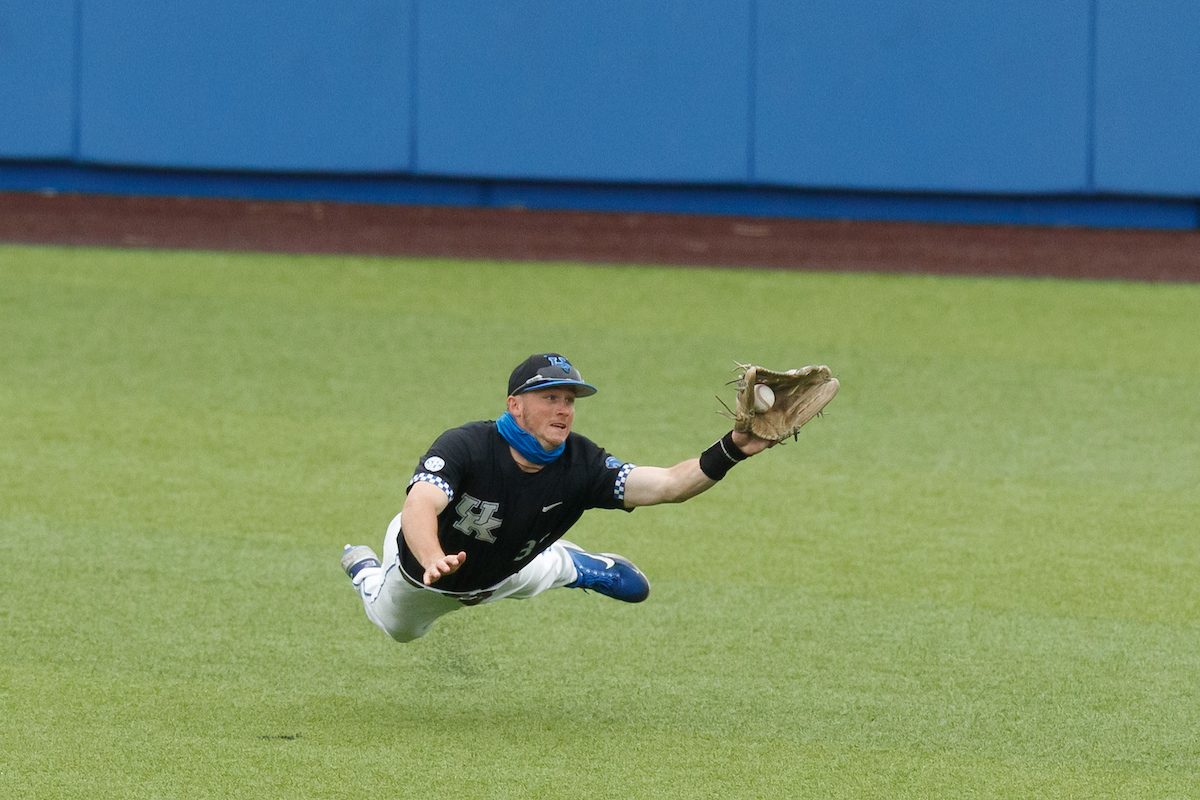 CAM HILL.

Kentucky beats LSU, 13-4.

Photo by Elliott Hess | UK Athletics