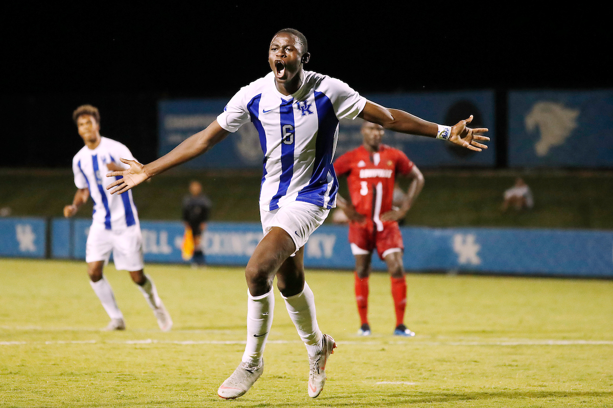 Aime Mabika.

Kentucky beats Louisville 3-0.


Photo by Chet White | UK Athletics