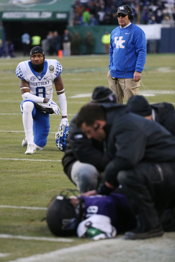 Derrick Baity.

The University of Kentucky football team falls to Northwestern 23-24 in the Music City Bowl on Friday, December 29, 2017, at Nissan Field in Nashville, Tn.

Photo by Chet White | UK Athletics