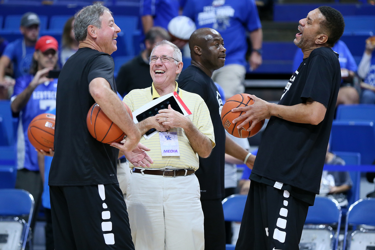 Former Kentucky men's basketball players across a number of decades came back to Rupp Arena for the 2017 UK Alumni Charity Series. 
