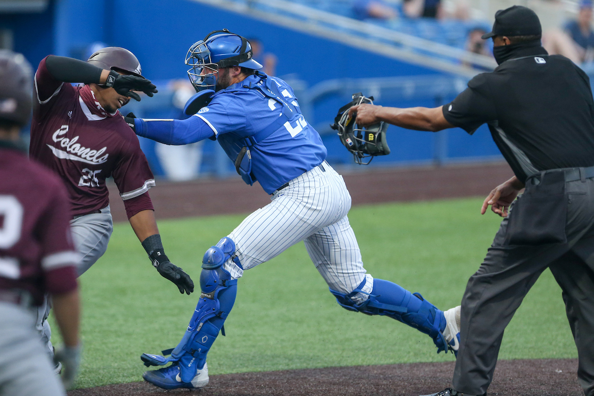 Coltyn Kessler.

Kentucky beats EKU 7 - 6.

Photo by Sarah Caputi | UK Athletics